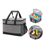 15L/25L Cooler Bag Thermal Bags with Hard Liner Large Insulated Picnic Lunch Bag Box for Camp Travel Outdoor Camping Storage Bag