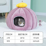 Closed Fluffy Cute Fashion Habitats Cat Bed Kittens Washable Dogs Nest Furniture Light Weight Cama Para Perros Pets Supplies