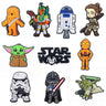 Hot Toy 6-15Pcs/SET Disney Marvel Star Wars Shoe Charms Decorations PVC Clog Accessories  Buckle Wristband Party Gift