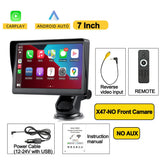 7/9" Wireless Carplay Android Auto Automotive Multimedia GPS Car Play Car radio With Built-in Dashcam Car intelligent systems