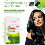 500ML*2 Women Beauty Covering White Hair 5 Minutes Fast Coloring Black Hair Dye Shampoo Products Permanent Hair Dye Shampoo