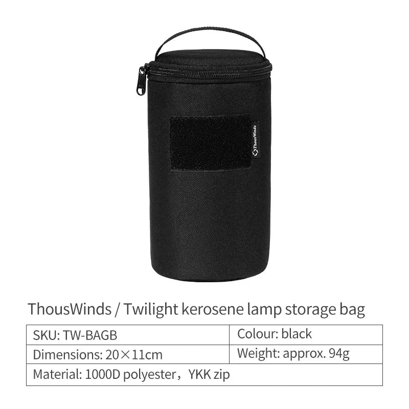 Thous Winds Twilight Camping Lantern Outdoor Portable Camping Light Retro Emotion Oil Lamp Picnic Backpack Tent Camping Supplies