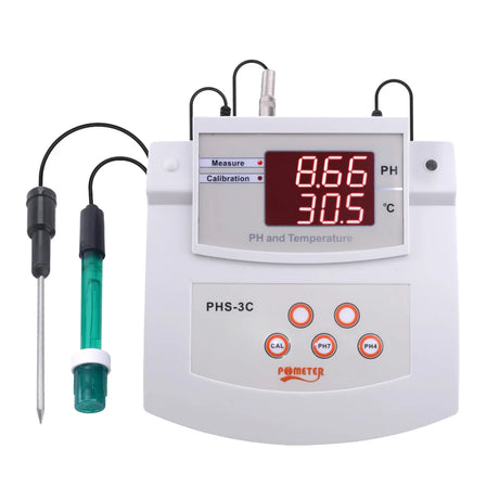 PHS-3C Desktop Automatic Calibration Acidity Meter PH/Thermometer 2In1Digital PH Tetester Laboratory Water Quality Analyzer