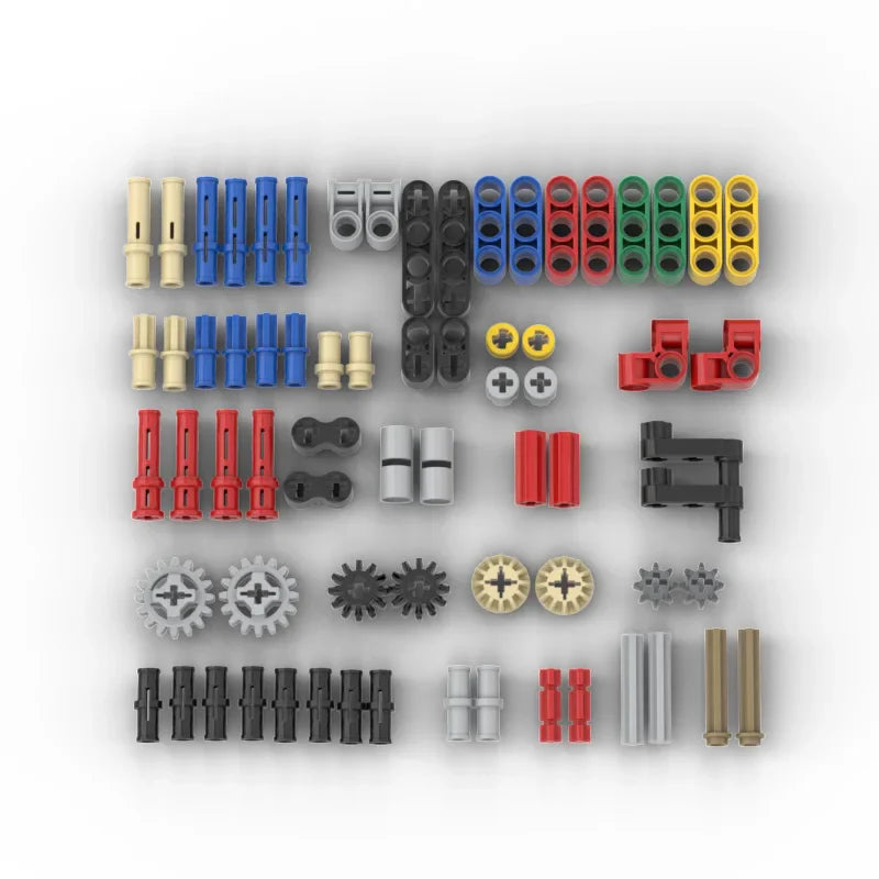 70Pcs/Bag Mindstorms EV3 Replacement Building Blocks Parts Pack fit for Educational and Dacta Series 45544 Bricks Kit STEAM Toys