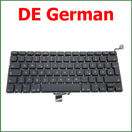 New Replacement Keyboard For Macbook Pro 13" A1278 Keyboard UK US RU DE PT CH SE HU NO DK KR Layout 2009 2010 2011 2012 Year