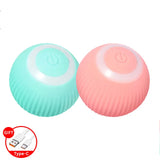 Electric Cat Ball Toys Automatic Rolling Smart Cat Toys Interactive for Cats Training Self-moving Kitten Toys for Indoor Playing