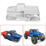 AXSPEED SCX24 Body Shell Plastic Clear Car Shell for 1/24 Axial SCX24 90081 AXI00004 RC Crawler Car Upgrade DIY Parts