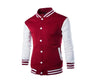 Jacket European Size Men's Stand Collar Baseball Shirt Jacket