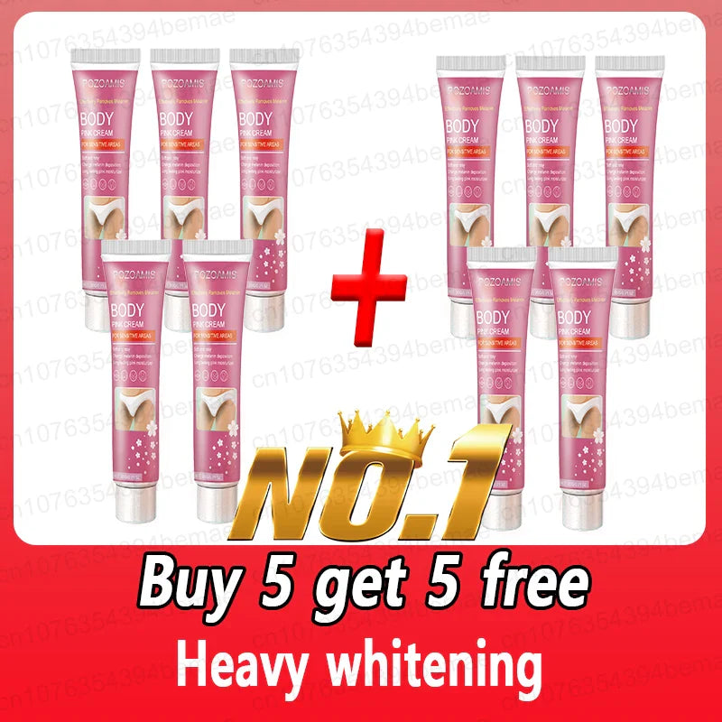 Whitening Cream Private Parts Underarm Bleaching Serum Whiten Butt Knee Brighten Inner Thigh Intimate Parts Dark Remove Melanin