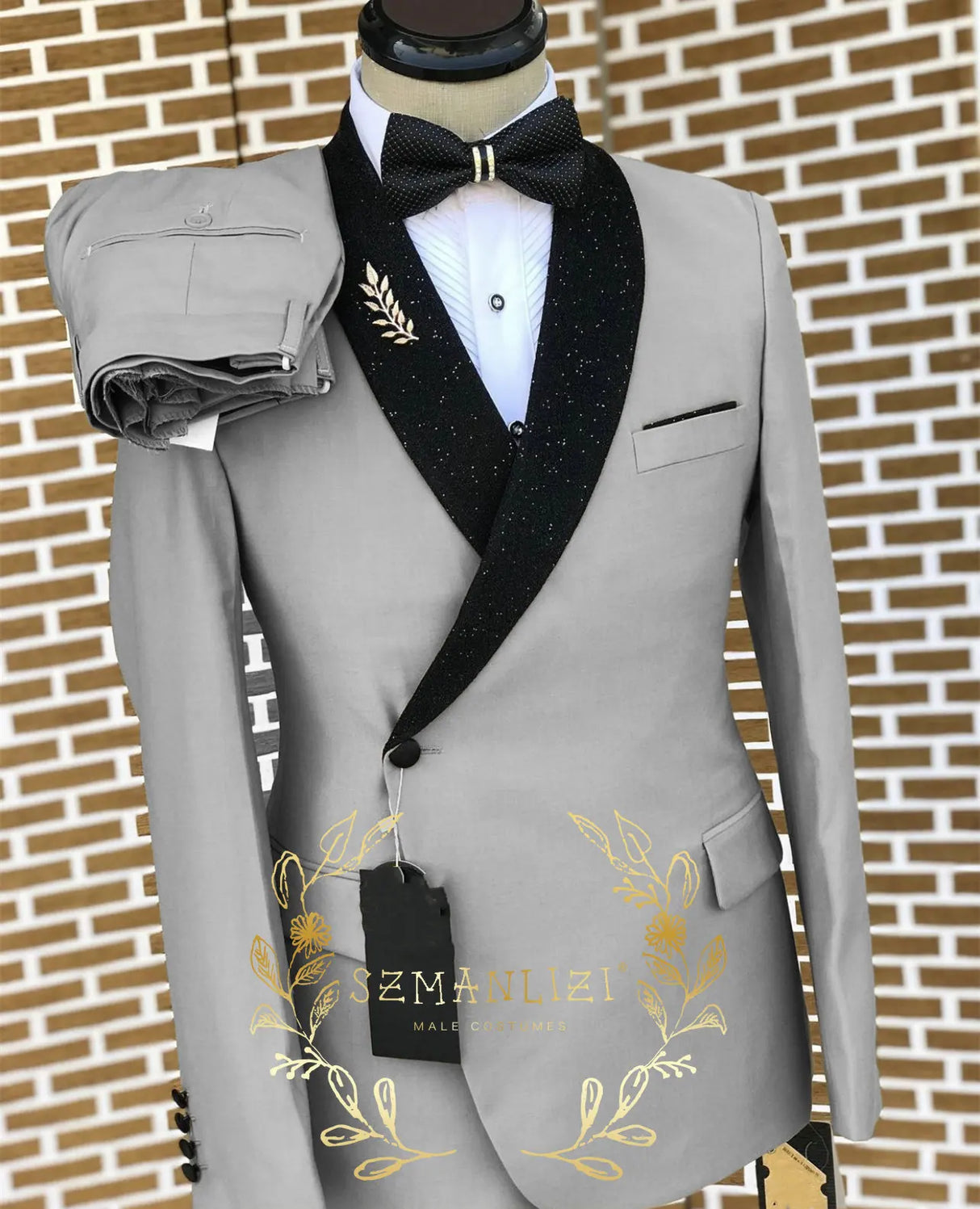 2 Piece Men's Wedding Suit Fashion Men's Slim Business Office Suit Sets Men Blazer Pants Man Suits For Groom Wedding Traje