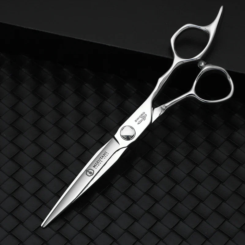 Mizutani new CNC scissors 6-6.3-6.7-7inch bearings screw Thin scissors for haircuts Salon Professional Hairdressing Tools