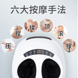 Full-Automatic Leg Foot Sole Massage Instrument Commercial Air Wrap Heating Foot Treasure Foot Massager масажер для ног