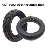 10 Inch 10x2.50 Tire CST Pneumatic Inner Tube Outer Tyre for Kugoo M4 Pro Speedway Zero 10X Electric Scooter Self-balance Car