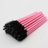 Disposable Mini Mascara Wands Applicator White Handle Eyelash Brush Set 1000pcs Eye Lashes Extension Tools