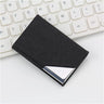 1/2PCS Creative Wallet Waterproof Stainless Steel Metal Box Silver Aluminium Business Id Credit Card Holder Pocket Case Cover