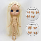 ICY DBS Blyth doll 1/6 bjd tan skin joint body shiny face 30cm toy girls gift