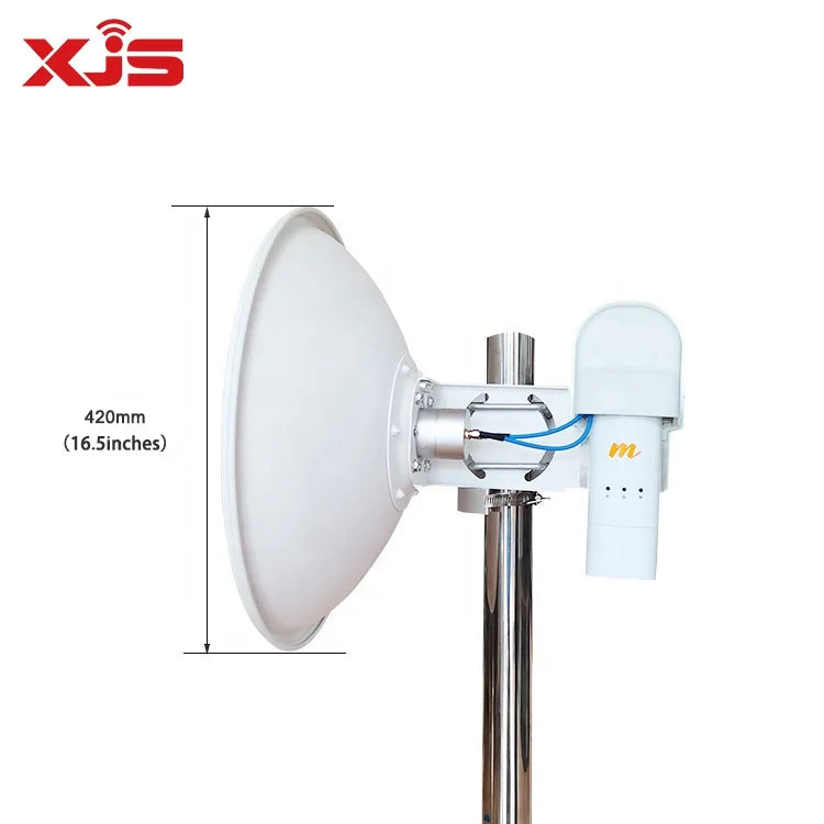 New Arrival 29dBi WiFi Parabolic Dish MIMO 5GHz Communication Antenna For UBNT