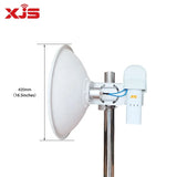 New Arrival 29dBi WiFi Parabolic Dish MIMO 5GHz Communication Antenna For UBNT