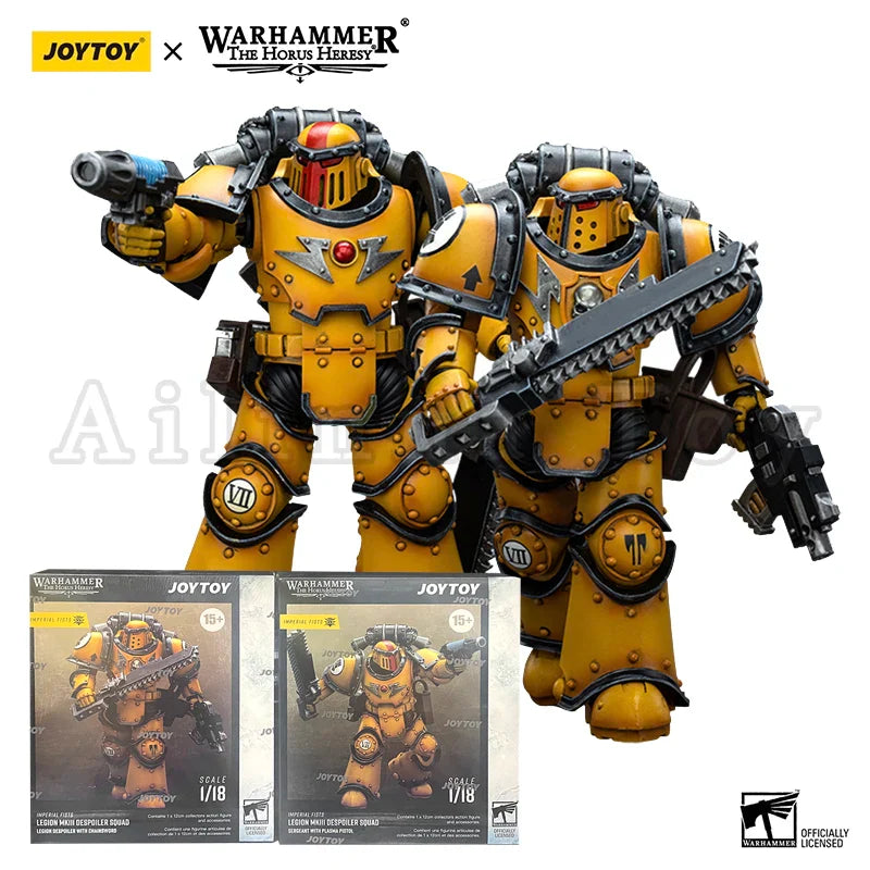 JOYTOY 1/18 Action Figure 40K Fists Squads & Mechas Anime Collection Military Model Free Shipping