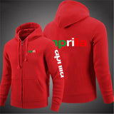 Motorcycle Aprilia Spring Autumn 2024 Custom Cardigan Tops zipper Hoodies Jacket Print Clothing Fashion Casual Sweatshirt Coats