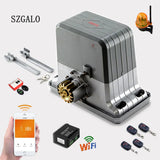 Full KIT Set 1000kg to 1800kg Electric Sliding Gate Motors/Automatic Gate Opener/Rolling Gate Operators WiFi Traction Engine