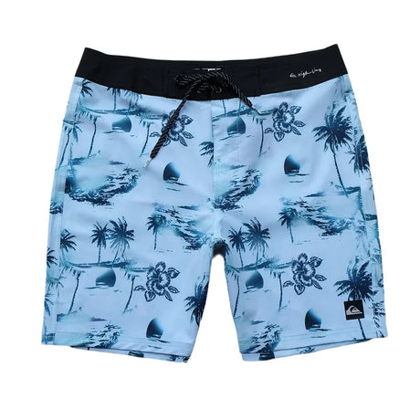 2024 Summer Men's Shorts Fashion Printed Swimming Surf Running Beach Board Shorts Loose Breathable Quick Drying