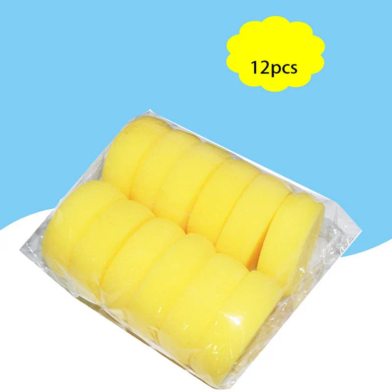 10/12Pcs/lot Round Shape Ceramic Foam Throwing Water Absorbing Sponge Sculpture Pottery Tools Accessory Керамические Аксессуары