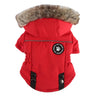 Warm Dog  Jacket for Cold Weather, Dog Hoodie with Fleece Lining, Dog Apparel for Winter