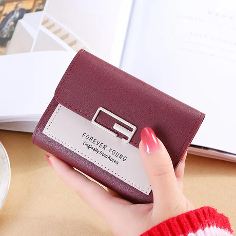 New Fashion Purses Short Women Wallets ID Card Holder Female Purses Simplicity Coin Purse High Quality Brand Women's Wallet