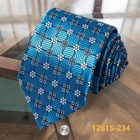 Luxurious Floral Contrasting Colors Classic Men Necktie Formal Original Gift For Man Daily Wear Accessories Cravat Wedding Party