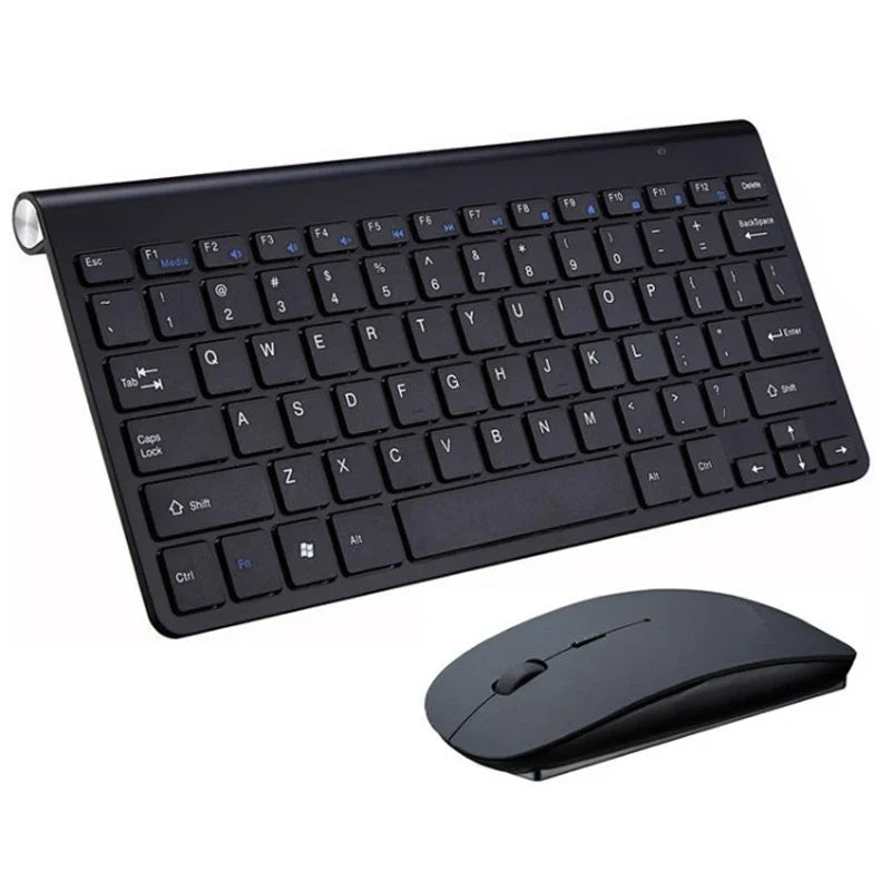 Spanish Hebrew Korean Thai Wireless Keyboard Mouse Combo 2.4G Mini Portable Wireless Keyboard and Mouse for Windows Mac Android