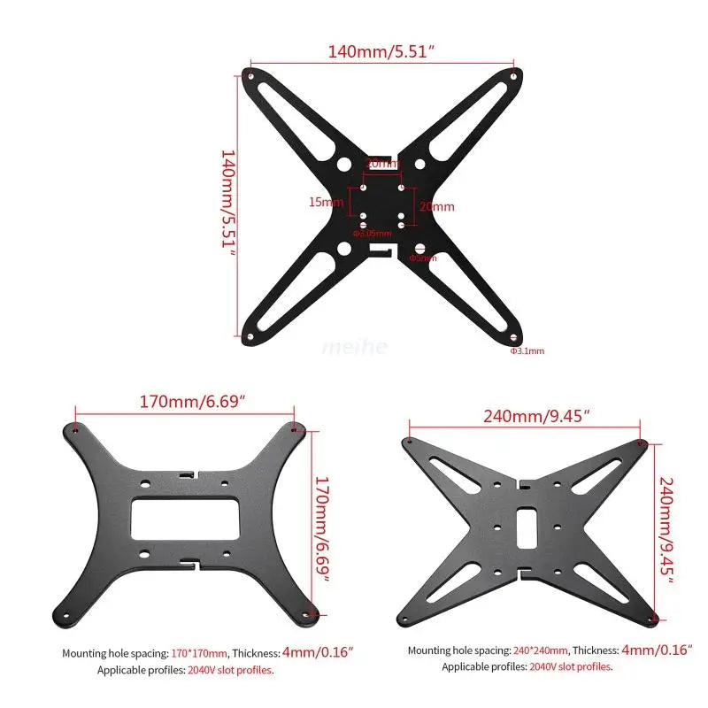 3D Printer Accessories YAxis Stand Printing Platform Support 150mm 235mm 310mm for Ender 3 Cr-10 YAxis Parts