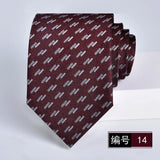 ties for men 2024 Luxury Wine Red Groom Wedding Accessories Dot Stripe gravata 8cm Necktie Kravaty Corbatas De Hombres