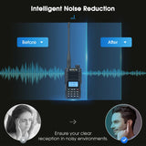 Retevis RA89 Walkie Talkie USB C Charge IP68 Waterproof 10W Long Range Two Way Radio Intelligent Noise Reduction ht Transceiver