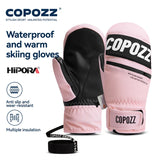 COPOZZ 3M Thinsulate Thick Adult Teenage Professional Snowboard Ski Gloves Windproof Winter Warm Thermal Snow Mittens Snowmobile