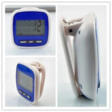 Mini Digital Step Counter Large Screen Smart Electronic Pedometer For Walking Distance Lightweight Design Calorie Counting