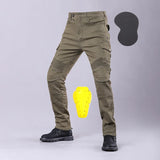 Logo PK719 B06 Four Seasons Riding Motorcycle Pants Classic Outdoor Riding moto Drop-resistant Pant With Hip Knee Gear