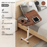 Simple Laptop Desk Bed Computer Desk Floor Mobile Lifting Bedside Table