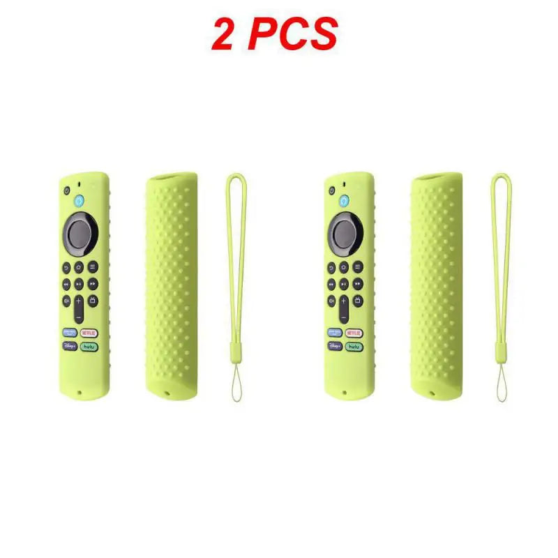 1~4PCS For Amazon Fire TV Stick 4K TV Stick Remote Silicone Case Protective Cover Skin Remote Control Protection Silicone Cover