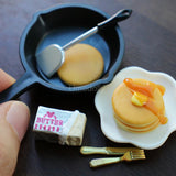 1 Set 1/6 Scale Miniature Dollhouse Muffin Butter Mini Play Food for Blyth BJD Doll Accessories Toy