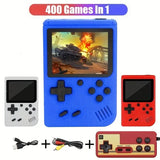 2.4 Inch Lcd Screen Retro Video Games Console Built-in 400 Handheld Portable Pocket Mini Game Player for Christmas Gift