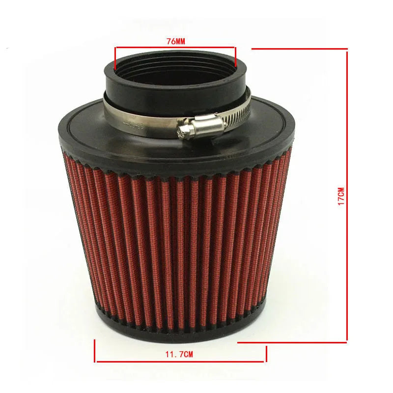 Automobile air filter mushroom head filter mushroom head air filter air filter sponge cafe racer  Air Filters & Systems