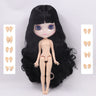 ICY DBS Blyth Doll 1/6 Joint Body 30CM BJD toys Natural shiny face with extra hands AB DIY Fashion Dolls girl gift