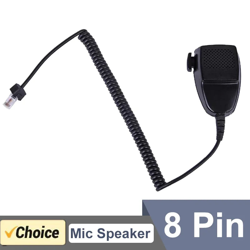 Mic Speaker 8pin Hand Microphone For Motorola Walkie Talkie GM300 GM338 CDM750 GM950 Car Mobile Two Way Radio HMN3596A Accessory