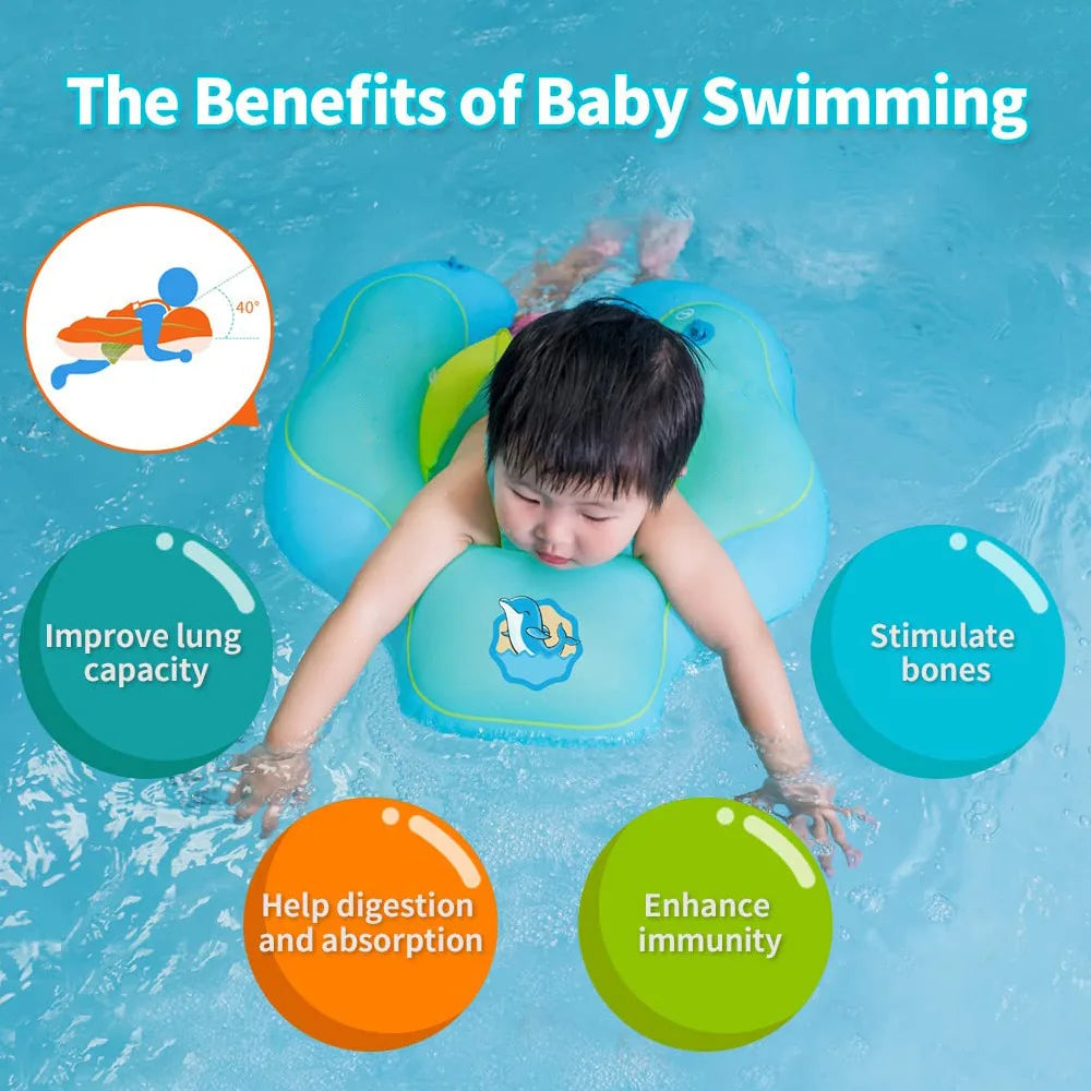 Free Swimming Baby Inflatable Floating Ring Children Waist Ring Inflatable Swimming Pool Toy Swimming Pool Accessories