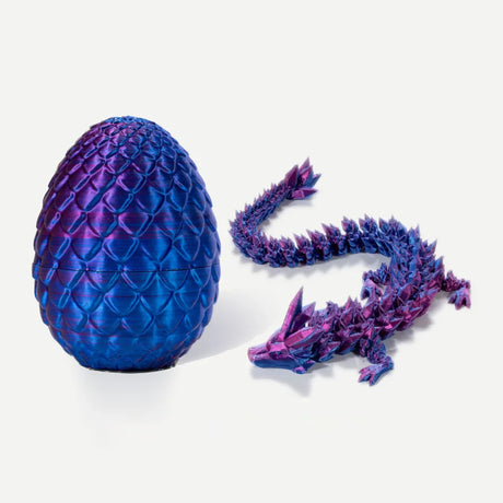 3D Printed Dragon Egg Dragon Gift Set Gemstone Dragon Ornament Interior Decoration Gothic Style Decoration Desktop Decoration