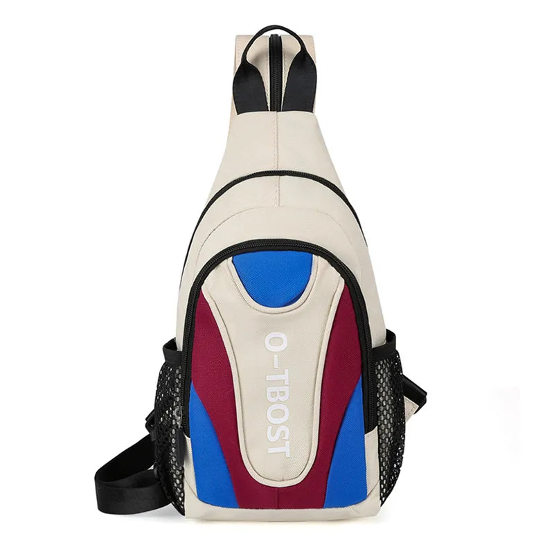 Men Women Polyester Shoulder Bags Outdoor Nylon Fanny Packs Casual Chest Bags Belt Pouch Travel Hip Bag Sport Purses Pocket