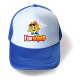 Fashion New Fun Squad Cartoon Kids Adjustable Baseball Cap Children Boys Girls Mesh Hat Baby Sun Hat