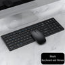 Wireless Bluetooth Keyboard Three-mode Silent Full-size Keyboard and Mouse Combo Set for Notebook Laptop Desktop PC Tablet