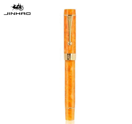 Jinhao 100 Fountain Pen Transparent Color Resin luxury Pens M/F/EF/1.0mm Extra Fine Nib Office School Supplies Stationery Gift